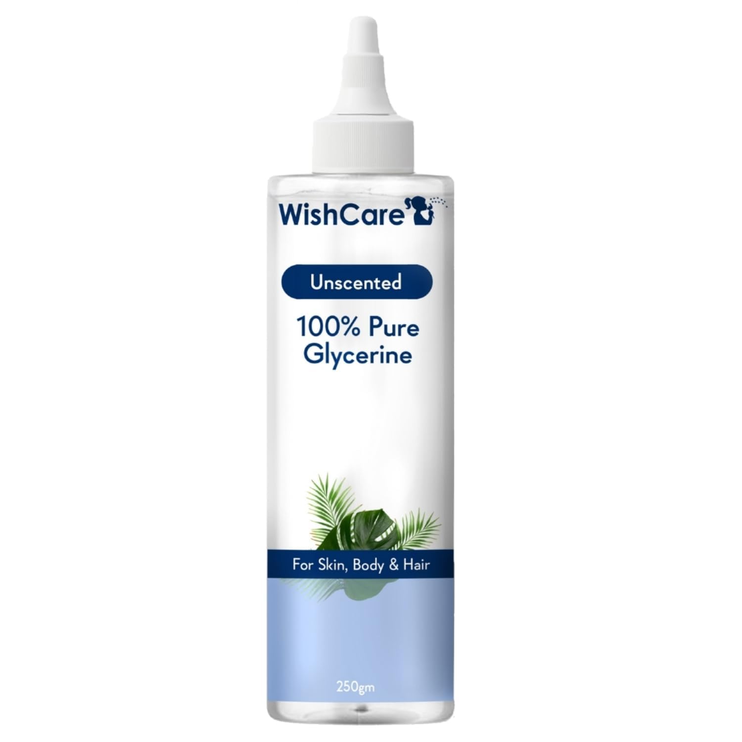 WishCare Unscented Glycerine Gel For Skin Care | 100% Pure & Vegan | 250gm