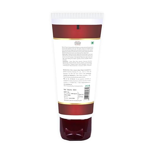 Rahul Phate's Charcoal Peel Off Mask - 100 ml