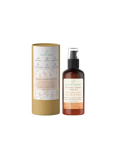 Precious & Nature's Hibiscus Amla Brahmi & Bhringaraj Hair Oil - 100 ml