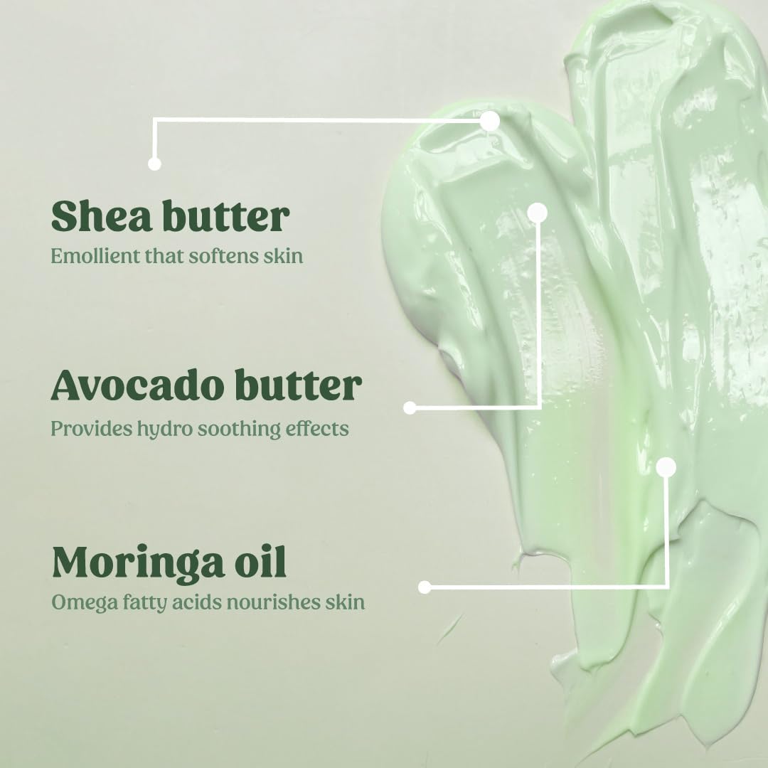 Vilvah Store Herbal Avocado and Moringa Body Yogurt Cream - 100 ml