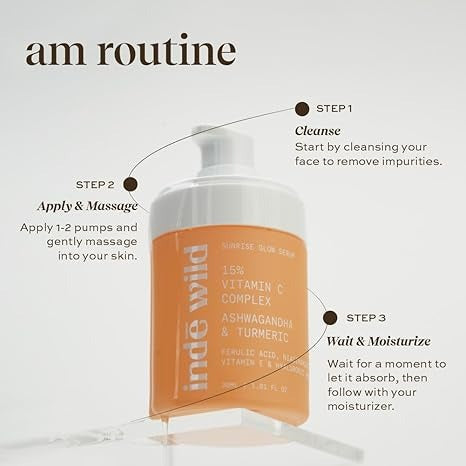 Inde Wild Sunrise Glow 15% Vitamin C Serum - 30 ml
