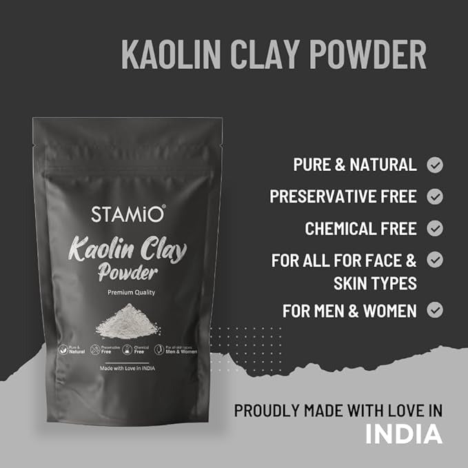 Stamio Kaolin Clay Powder - 750 gms