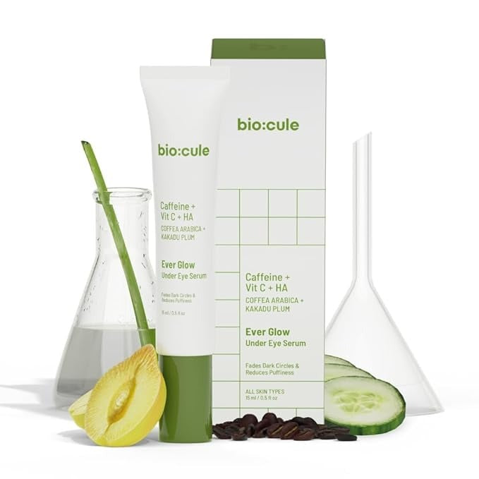 Biocule Ever Glow Under Eye Serum for Dark Cirles & Puffiness - 15 ml