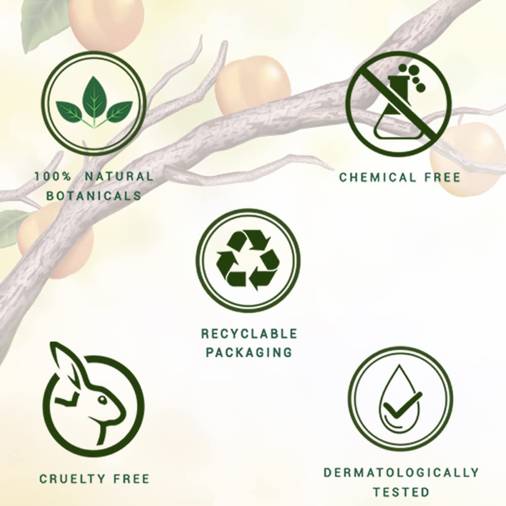 Biotique Bio Apricot Refreshing Body Wash | Keeps Skin Fresh and Clean | Brightens Skin and Reducing Dark Spots | 100% Botanical Extracts | Suitable for All Skin Types | 800ml