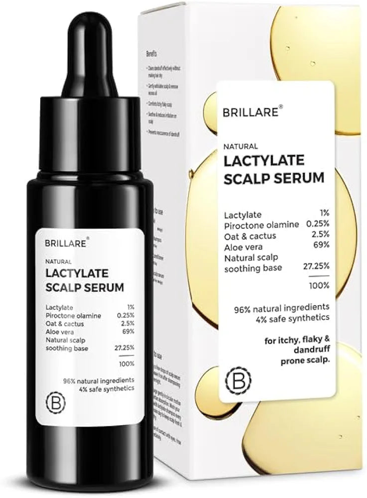 Brillare Lactylate Anti Dandruff Serum for Hair & Scalp - 30 ml