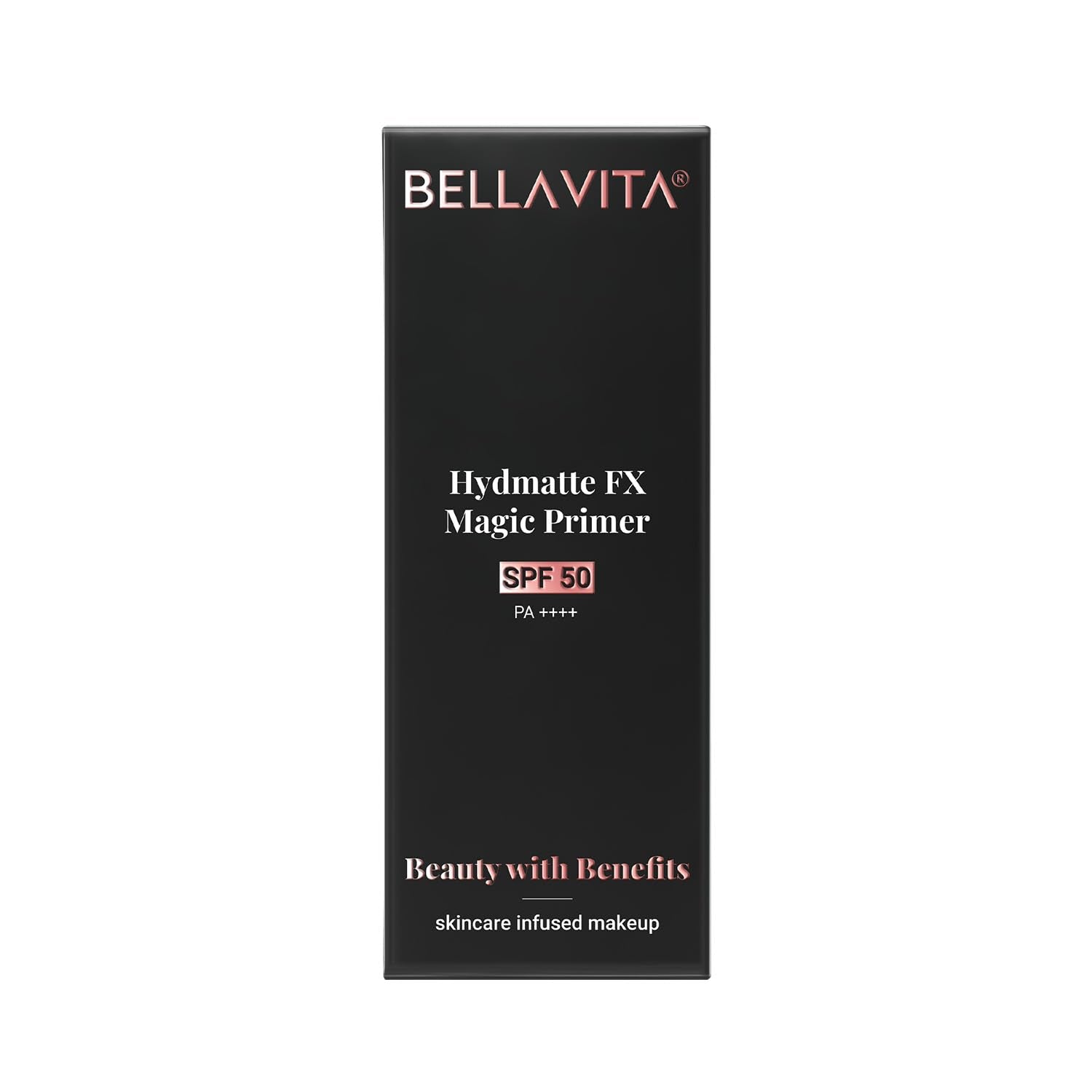 BELLAVITA Hydmatte FX Magic Primer | SPF 50 | Blurs Imperfection | Hydrates Skin | Lightweight Formula Hide Pores | Matte Finish & Oil-Control Primer | Water-Proof & Smoothening | Long-Lasting | 20gm