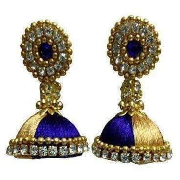 Silk Thread Bangles and Ear Rings