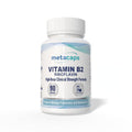 MetaCaps Vitamin B2 Riboflavin– 90 Veg Capsules | High-Potency Metabolic Spark for Energy & Mitochondrial Support | Promotes Neurological Health & Vision