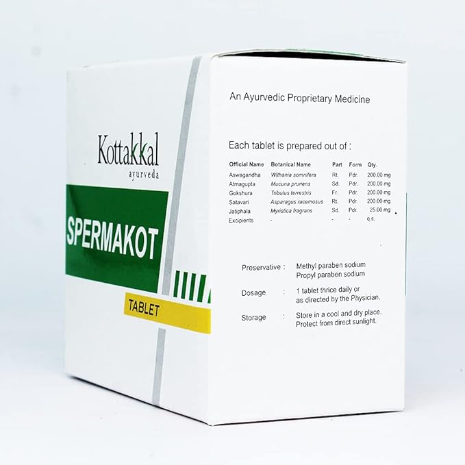 Kottakkal Arya Vaidyasala Spermakot Tablet - 100 Tabs