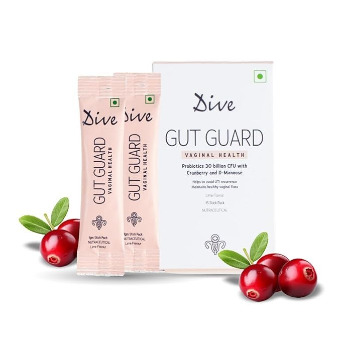 Dive Gut Guard Vaginal Health Probiotic Supplement - 15 Sticks
