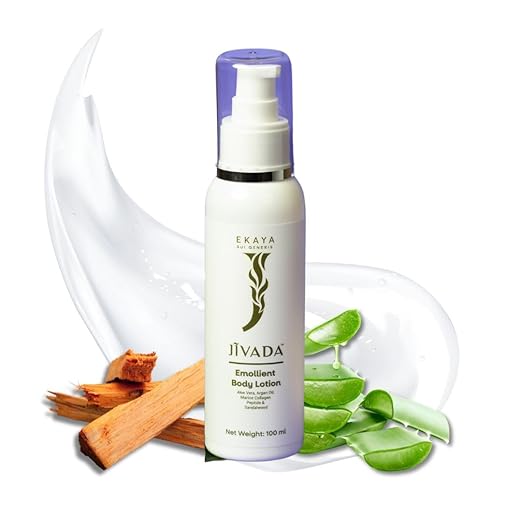 Jivada Emollient Body Lotion with Argan Oil Aloe Vera - 100 ml