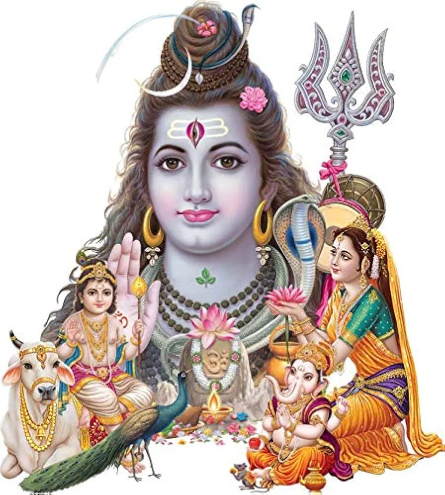 Rangoli Vinyl Religious Wall Sticker Multicolour Vinyl Medium Size 40cm or 50 cm Standard