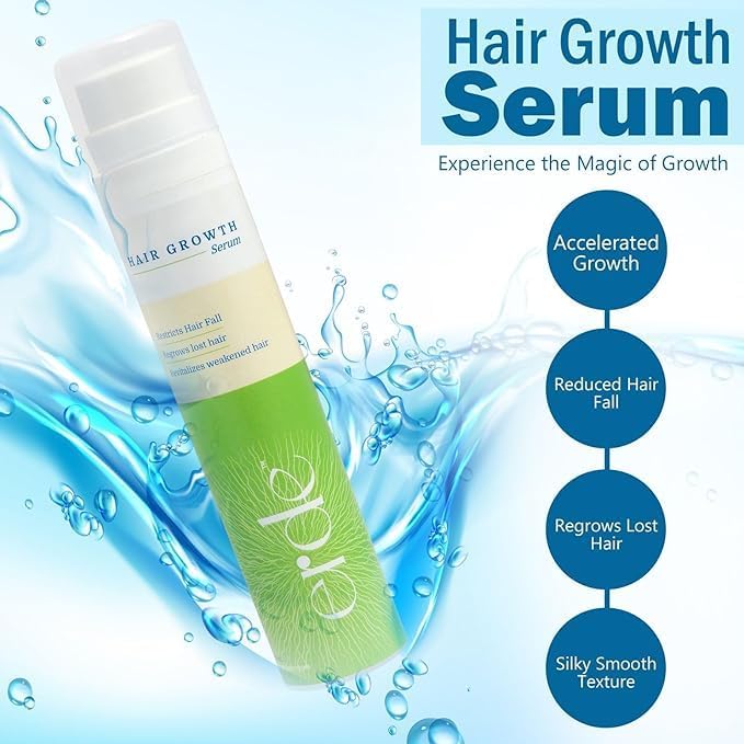 Erde Regrow Hair Serum - 60 ml (Pack of 2)