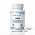 MetaCaps Pure MSM (Methylsulfonylmethane) 580mg – 90 Veg Capsules | High-Purity Organic Sulfur | Advanced Joint Comfort, Skin Health & Collagen Support | Supports Detoxification & Muscle Recovery | Non-GMO & Vegan