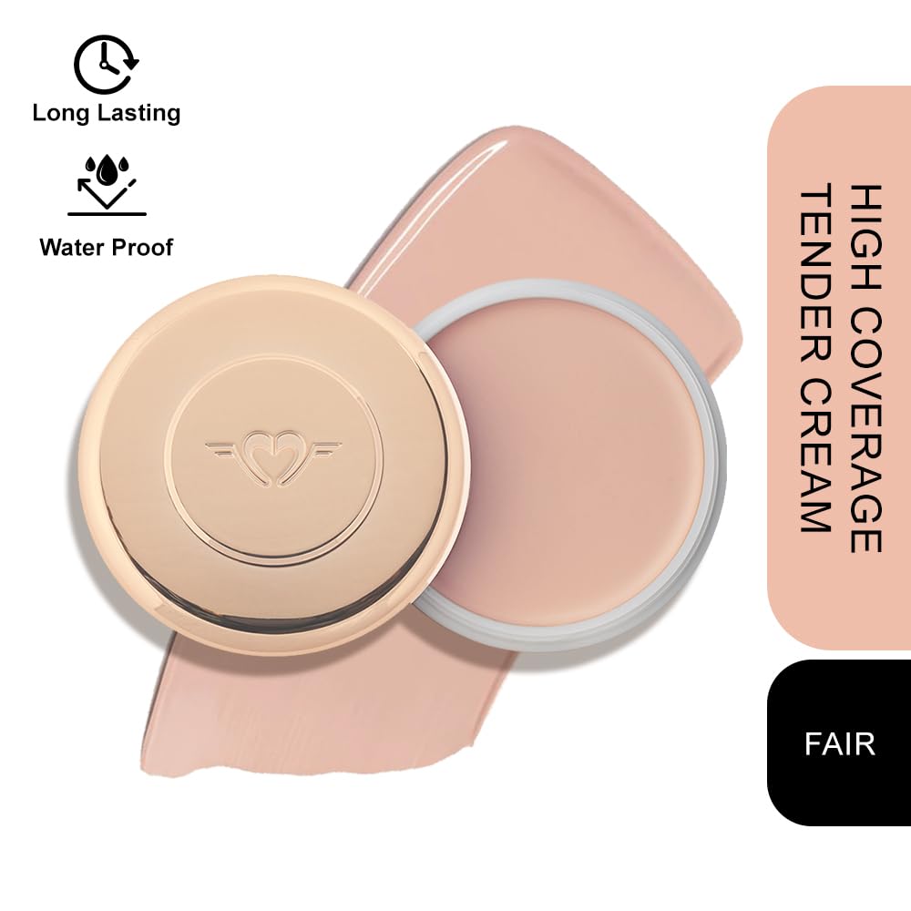 Daily Life Forever52 High Coverage Tender Cream (Ganache-07,18g) Radiant Foundation Concealer | Highlighter | Contour | Perfect For Longlasting Face Makeup