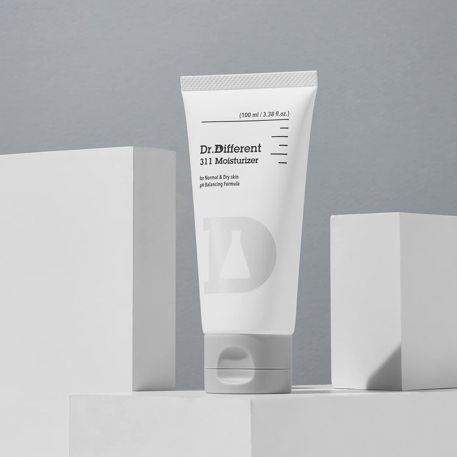Dr.Different 311 Moisturizer - Ceramide Face Moisturizer for Dry Skin, Hypoallergenic Hydrating and Skin Barrier Facial Cream, 3.38 oz