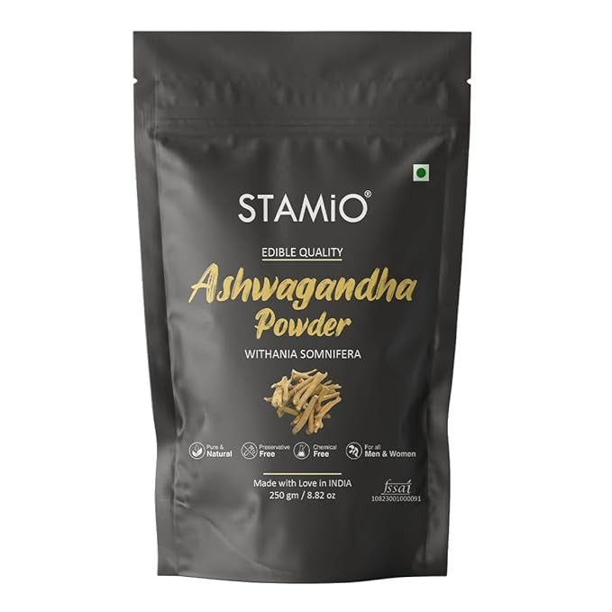 Stamio Ashwagandha Powder - 250 gms