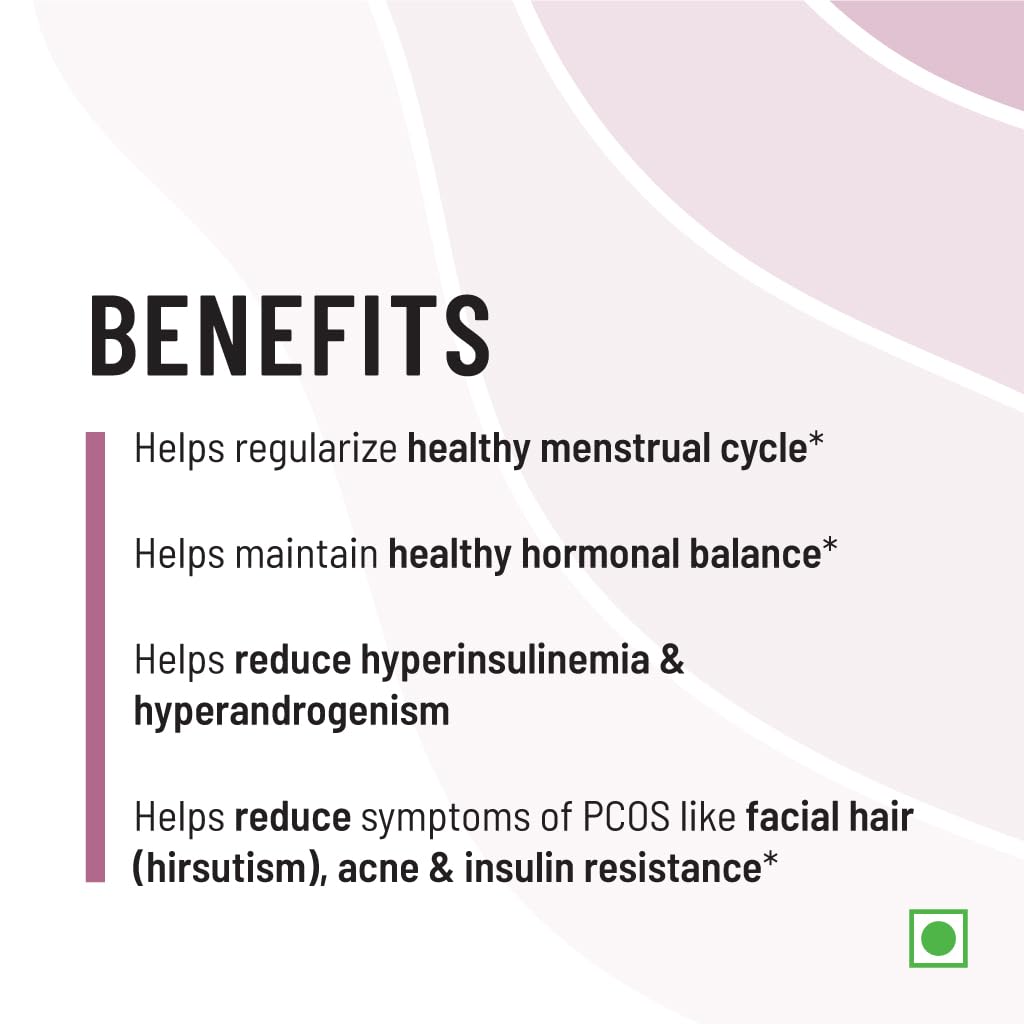 Unived PCOS Management, 40:1 Ratio 2000mg Myo-Inositol to 50mg D-Chiro-Inositol with Natural CaronisitolÂ®, for Acne, Facial Hair, Insulin Resistance (1 Month Supply capsules)