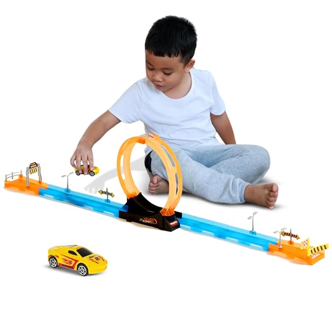 Wembley Multiplayer Track Set Loop Diecast Car Racing Adventure Toys