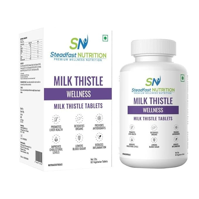 Steadfast Nutrition Milk Thistle Tablets - 60 Tabs