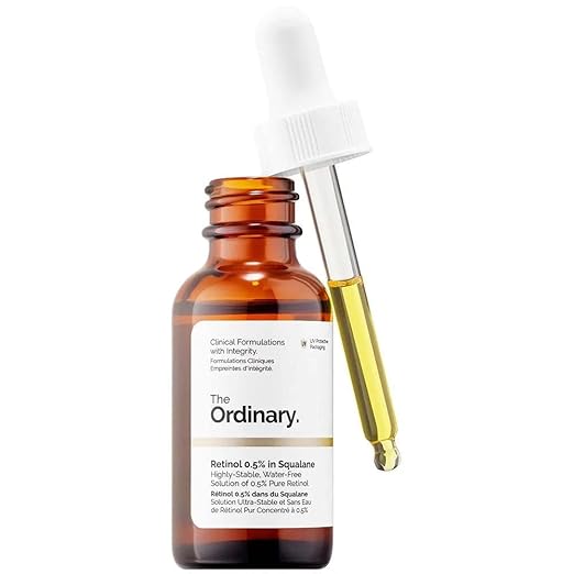 The Ordinary Solution of 0.5% Pure Retinol In Squalane - 30 ml