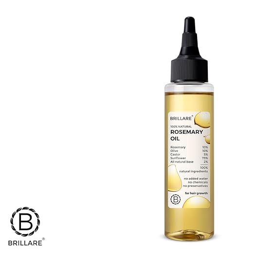Brillare Rosemary Hair Oil For Hair Growth - 100 ml