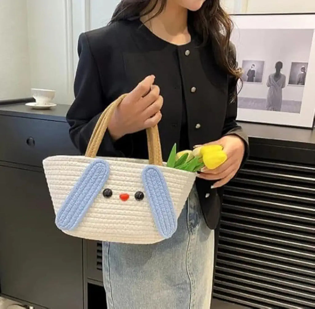Attractive Hand Bag large Tote Bag Summer Bag Bucket Bag Jute Bags