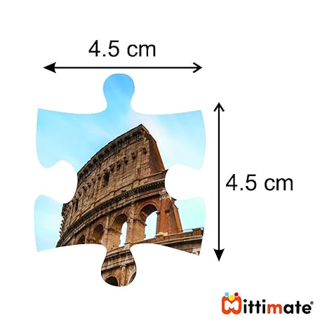 Mittimate Colosseum Jigsaw Puzzle Game for Kids Age 4 to 6 Old 36 Pieces Puzzle Toy