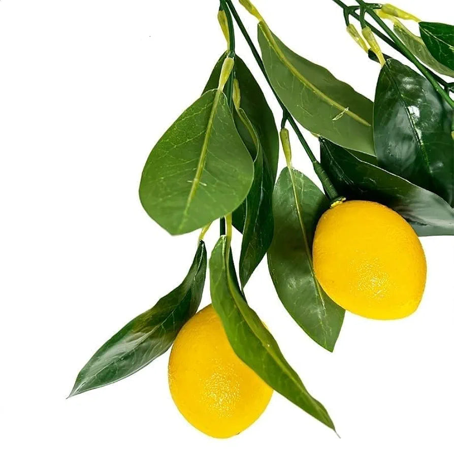 3 Pcs Artificial Lemon Stick
