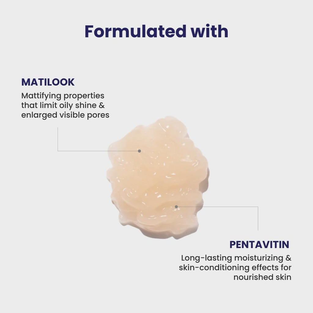 Re'equil Re'equil Oil Free Mattifying Gel Moisturiser | Controls excess oil & shine | Non sticky, non greasy finish | For Oily, Acne Prone Skin | 75 gm