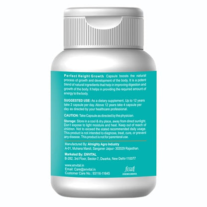 Envital Height Gain Supplement - 90 caps