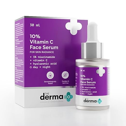 The Derma Co 10% Vitamin C Face Serum For Skin Radiance