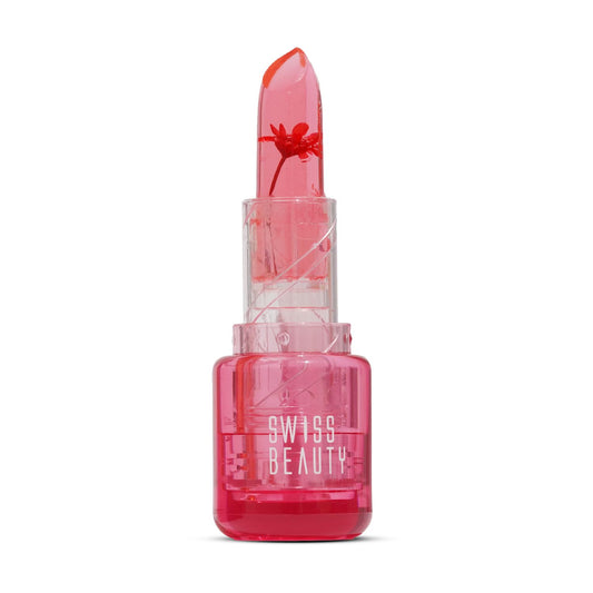 Swiss Beauty Jelly Bloom pH Lip Balm | Colour-Changing Tint | Hydrating | With Vitamin E | Vegan | Paraben-Free | Cruelty-Free | 3.6g, Shade- Rose Pop