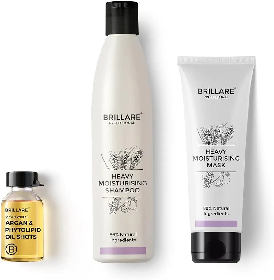 Brillare Anti Hair Fall Treatment Combo, Strengthens roots, Prevents Breakage & Reduces Hair Fall