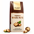 Fruitri Premium Exotic Brazil Nuts 100g | Natural, Raw | Rich in Selenium, Vegan, Keto, Paleo-Friendly | Sustainably Sourced Brazilian Nuts