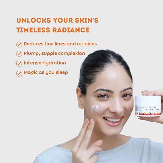Health Sutra Retinol Night Cream - 50 gms