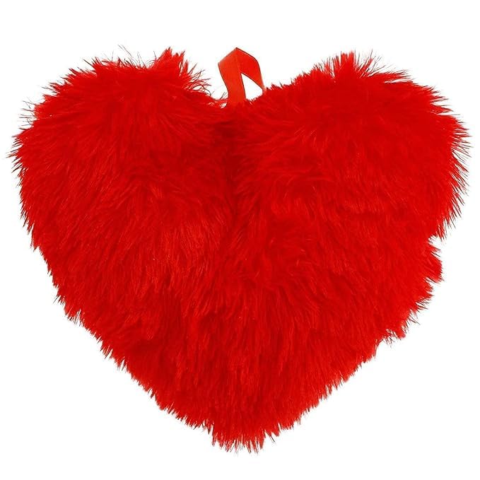 Kidology Plush Toy Pillow Reversible Bunny Cute Sofa Red Heart Pillow