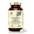 Nutraliebe Vitamin K Complex - High Potency, Includes Vitamin K1 (Phytomenadione) & Vitamin K2 (MK-4, MK-7), Non-GMO, 90 Capsules