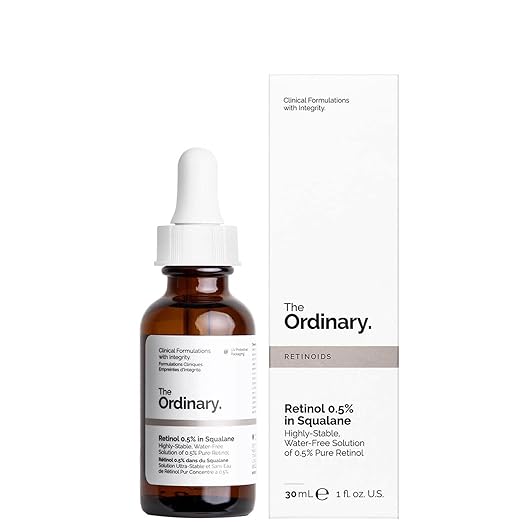 The Ordinary Solution of 0.5% Pure Retinol In Squalane - 30 ml
