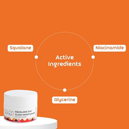 Health Sutra Squalane Day Glow Moisturizer for Normal to Dry Skin - 50 gms