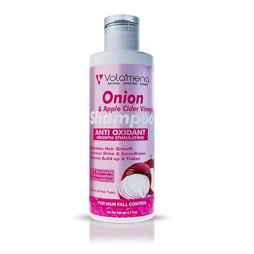 Volamena Onion & Apple Cider Vinegar Hair Shampoo - 200 ml