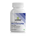 Unived Wholefood Multivitamin for Men | Vegan Plant-Based Multivitamins A, B-Complex, C, D3, E, & K2-7 | 100% Natural, Wholefood Plant Based, & Vegan | 60 Capsules