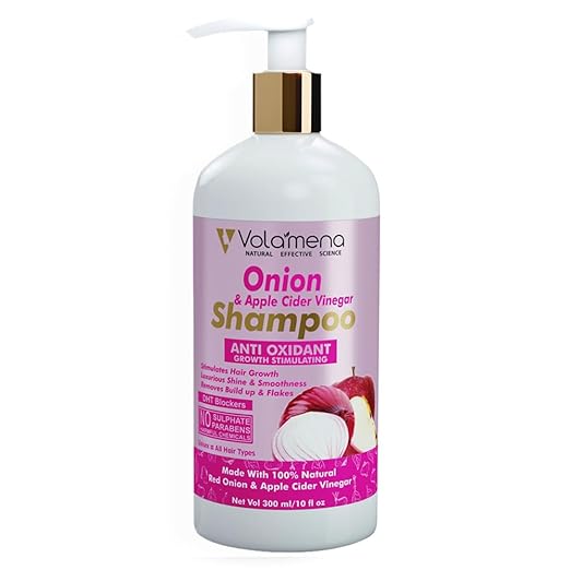 Volamena Onion & Apple Cider Vinegar Hair Shampoo - 300 ml