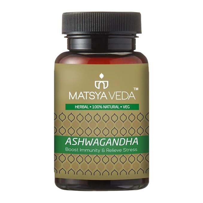 Matsyaveda Ashwagandha Capsules - 60 Capsules