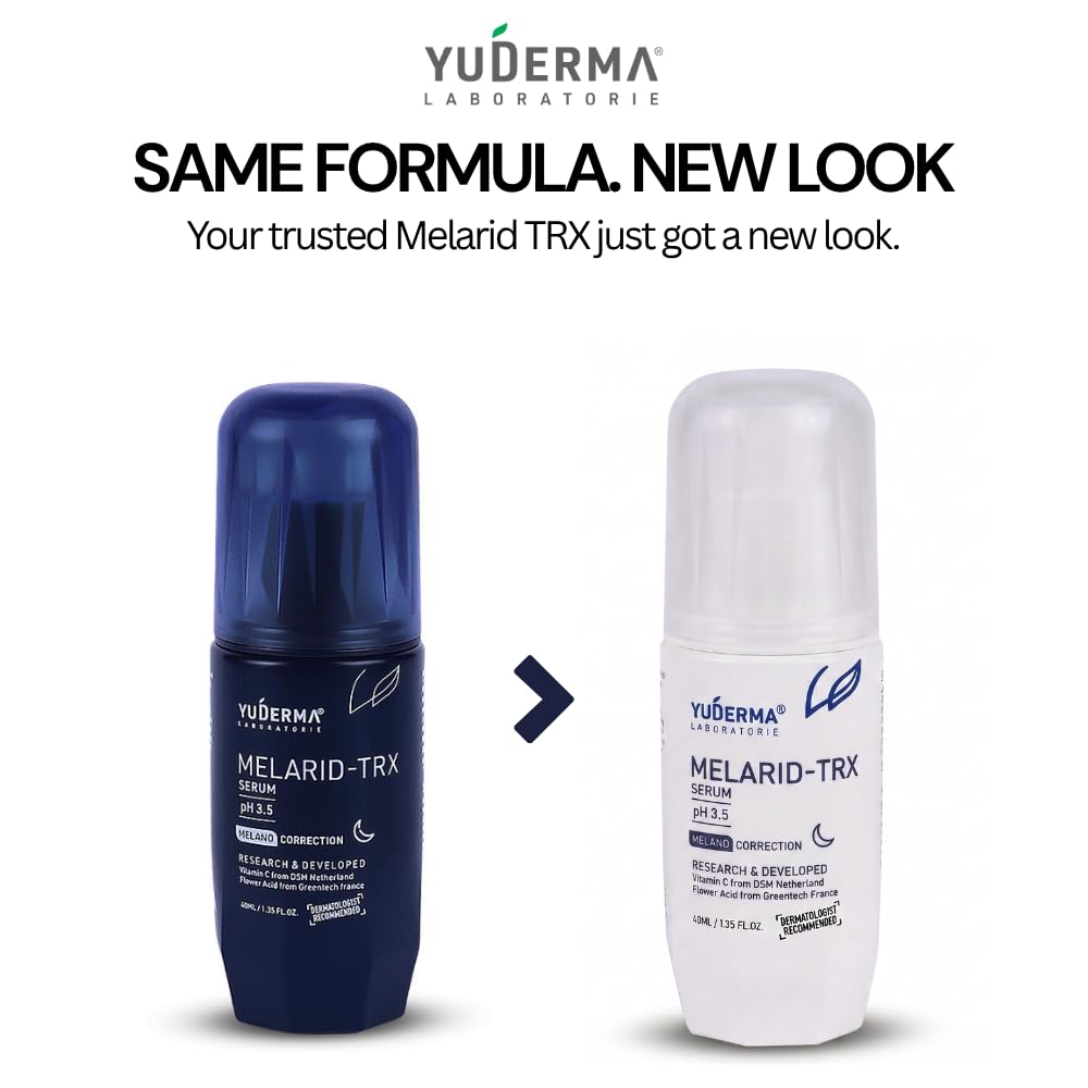 Yuderma Melarid Dark Spot Correcting Serum â€“ TRX Serum pH 3.5 â€“ For Melano Correction & Pigmentation â€“ For Uneven Skin Tone, 40ml