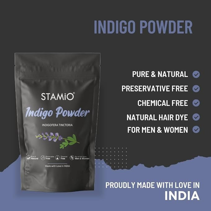 Stamio Indigo Leaves Powder - 750 gms