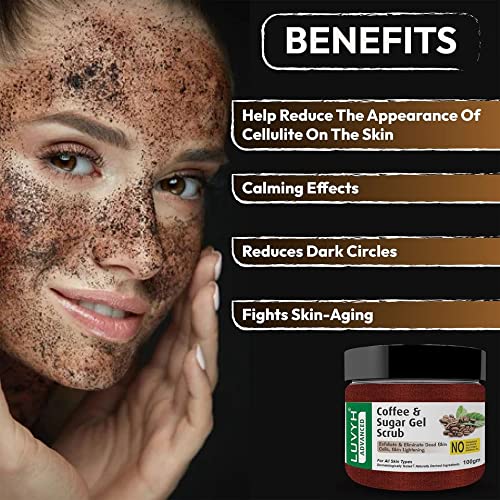 Luvyh Face Scrub for Women & Men Removes Tan - 100 gms