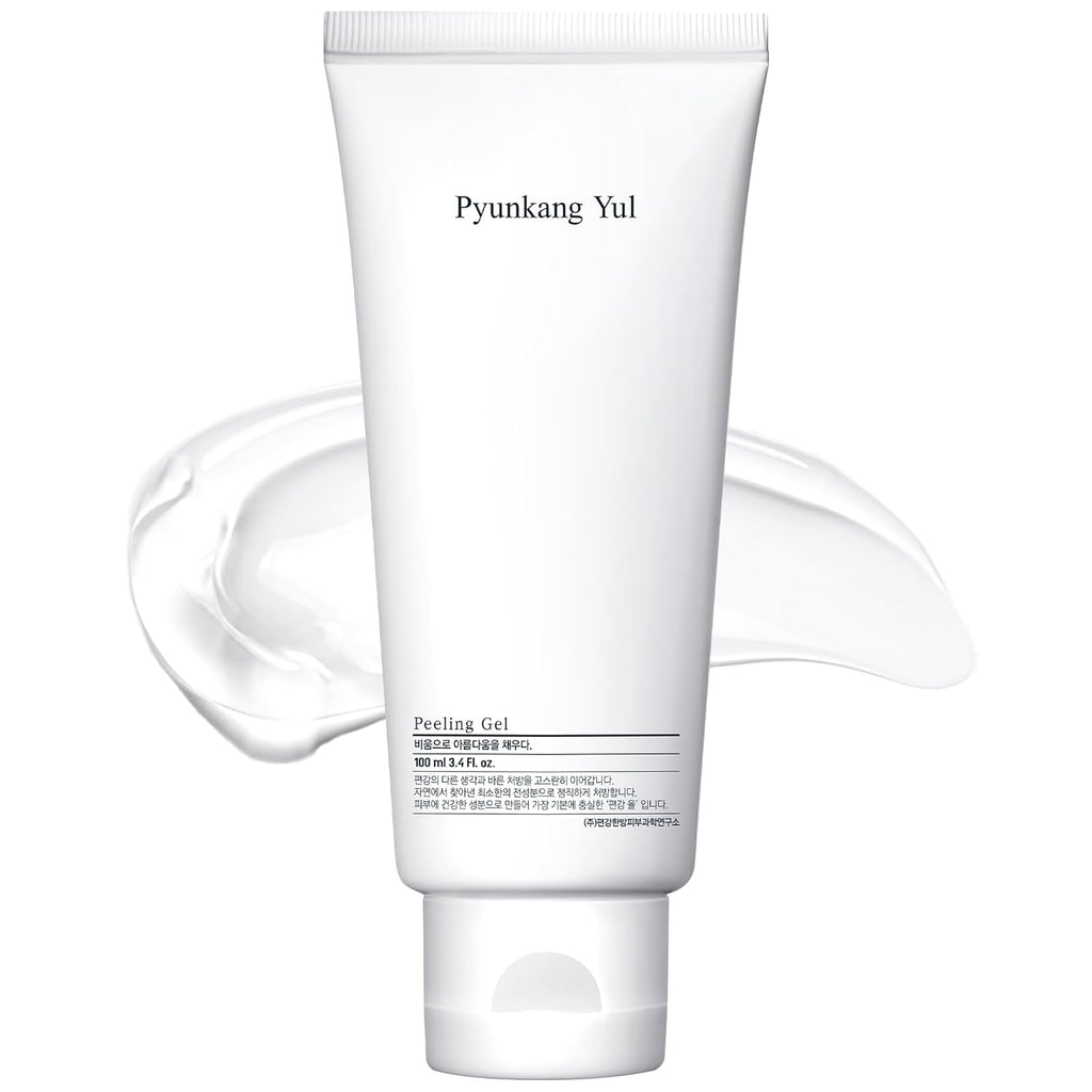 [PKY] Pyunkang Yul Peeling Gel with Immediate Visible Effect, Mild and Smooth Face Scrub with Papaya and AHA, Zero-Irritation, Korean Skincare (100ml)