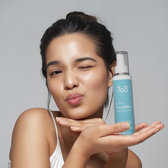 7o3 Hydrating Day Cream With Hyaluronic Acid & Ceramides – Lightweight Moisturizer for Dry to Very Dry Skin - 100 Ml