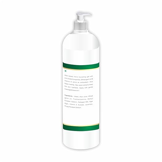 Rahul Phate's Aloeweed Anti-Oxident Micro Nourishing Gel - 1000 ml